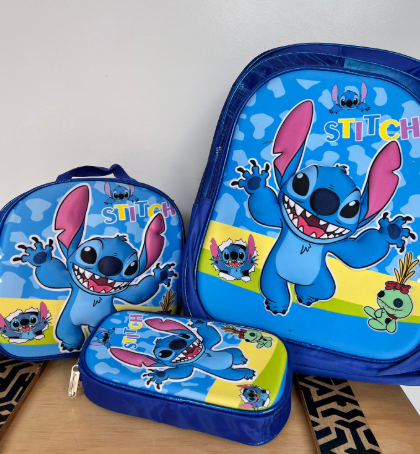 Maleta, lonchera y cartuchera