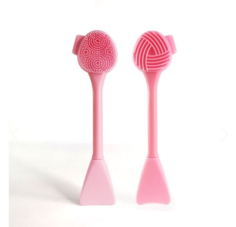 Cepillo exfoliante y aplicador