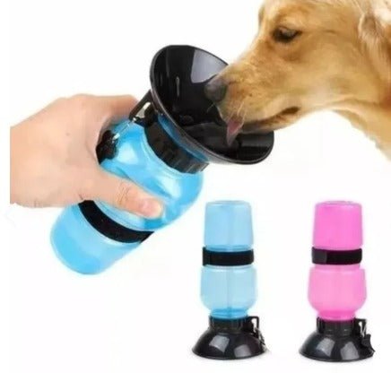 Botilito bebedero portátil agua para perro